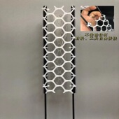 二代水苔柱积木拼插加高龟背竹绿箩攀爬绿植保湿 手作透明棕棒花架