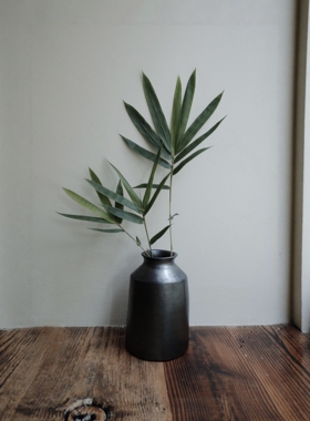 几多黑陶手作花器摆件（高度20厘米）