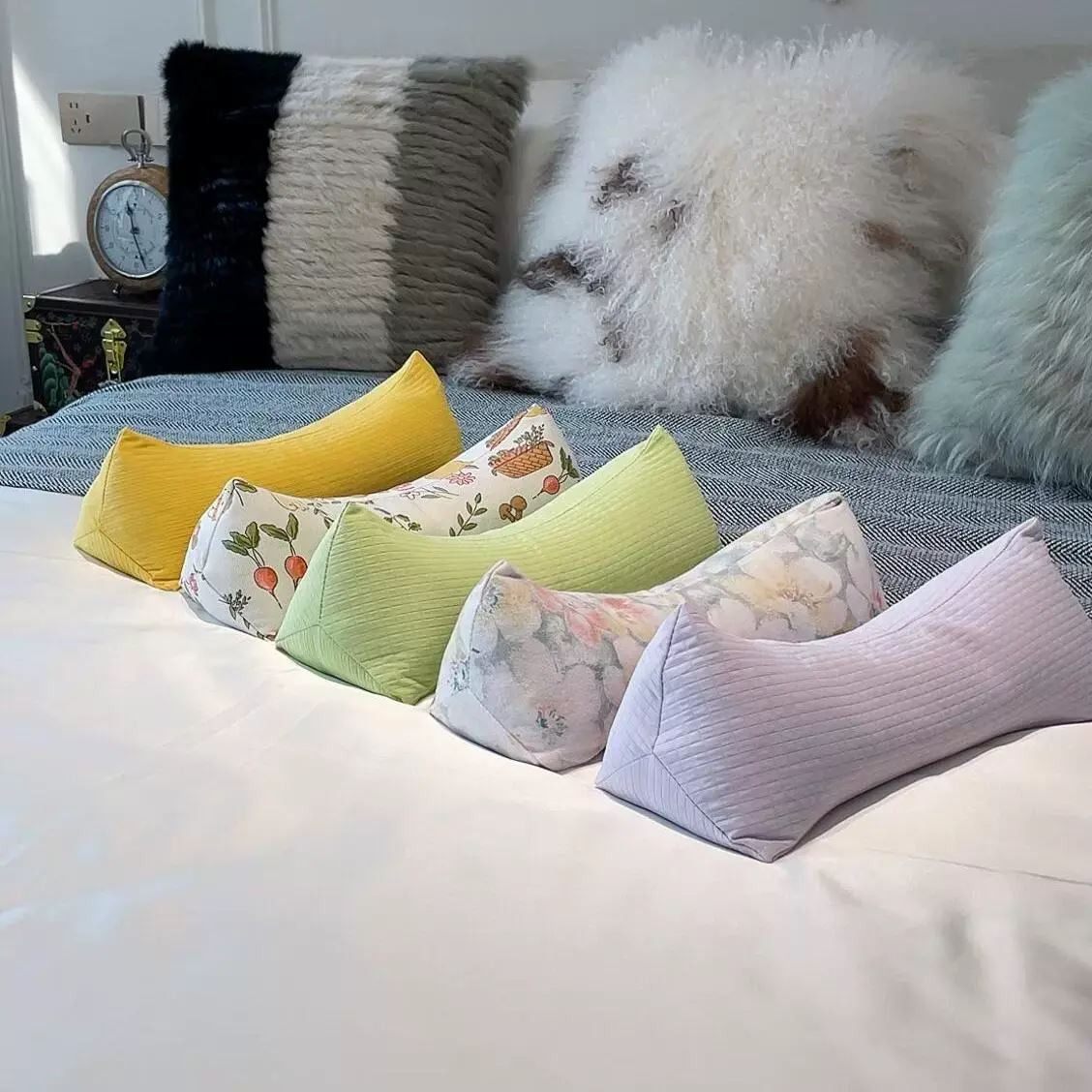 三角荞麦护颈枕助眠家用款