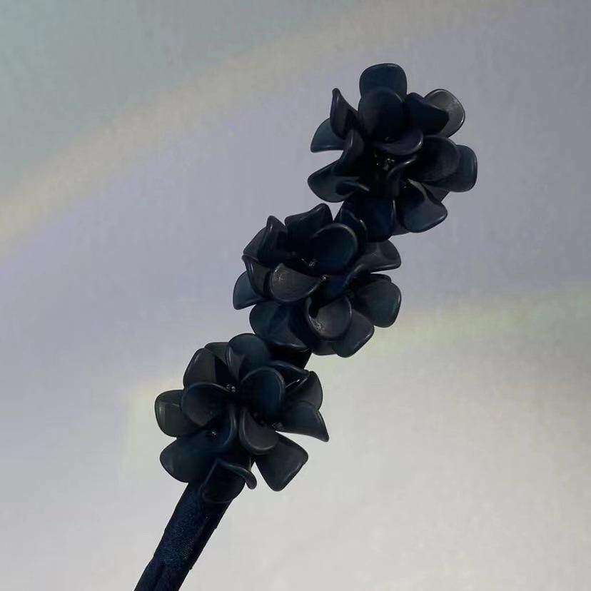 新款丸子头花苞头气质亚克力发饰新升级款绣球盘发棒丸子头神器