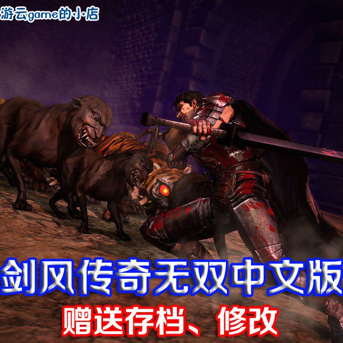 剑风传奇无双中文版烙印勇战士动作PC单机游戏赠解锁存档修改2送1
