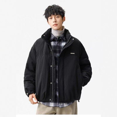 高品质立领羽绒服男款2025新款冬季防寒面包服男士外套冬装上衣潮