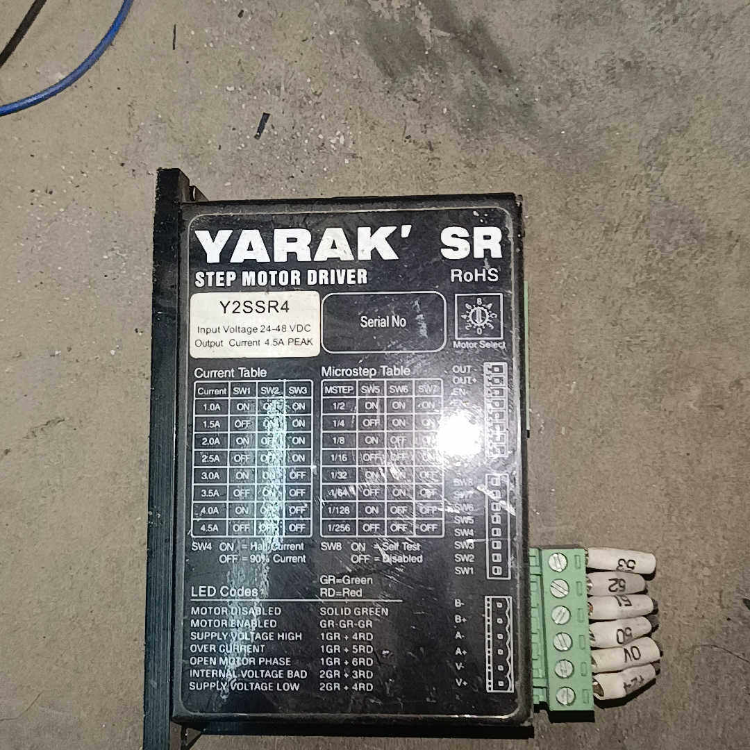 YARAK 57两相步进电机驱动器 Y2SSR4，拆机下来的