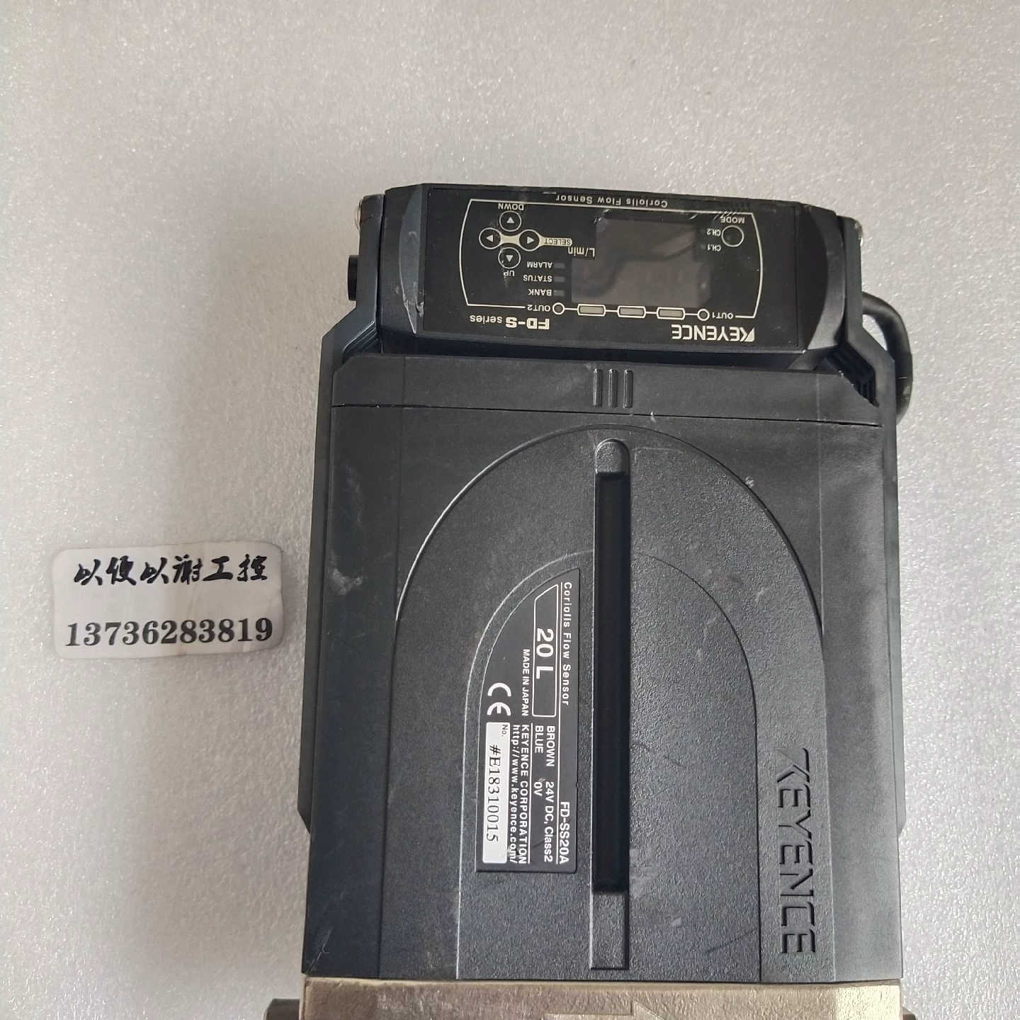 keyence   FD-SS20A基恩士流量传感器如图实拍