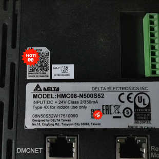 原膜和端子也 成色漂亮 台达触摸屏HMC08 N500S52