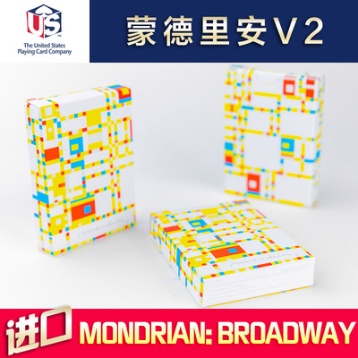 汇奇扑克 MONDRIAN: BROADWAY 蒙德里安百老汇爵士乐进口收藏扑克