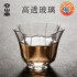 Rongshantang Yingshuo glass tea cup sketch tea cup heat-resistant transparent master cup Japanese thickened kung fu single cup tea cup