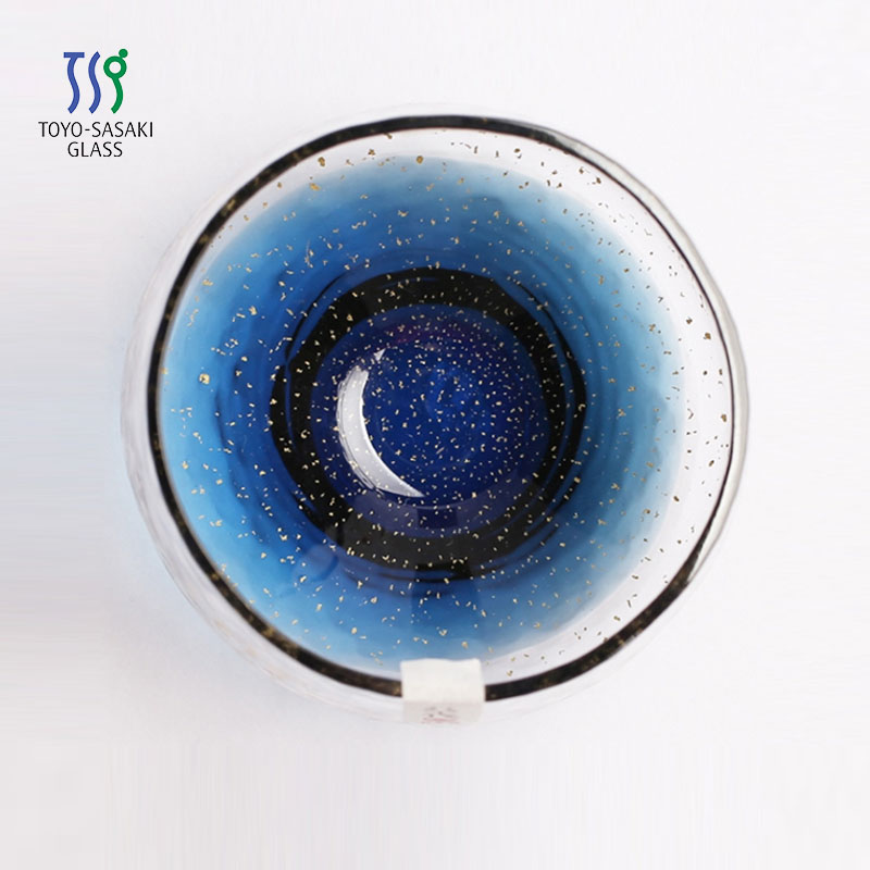 东洋佐佐木玻璃酒杯日本进口八千代星空杯子日式高级感威士忌杯子