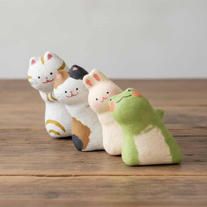 同合日本进口和纸迷你可爱萌宠摆件手作萌系日式卡通创意桌面饰品,家居饰品,桌面摆件,淘宝优惠券,粉丝福利购,淘宝优惠卷