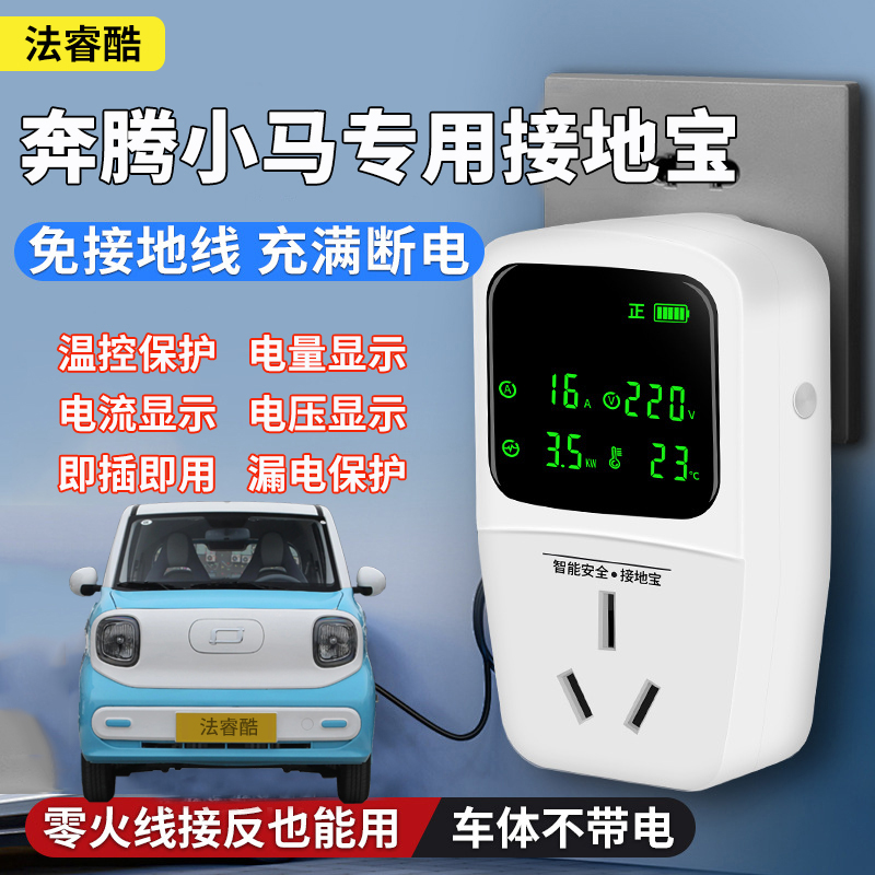 奔腾小马专用接地宝充电转换器