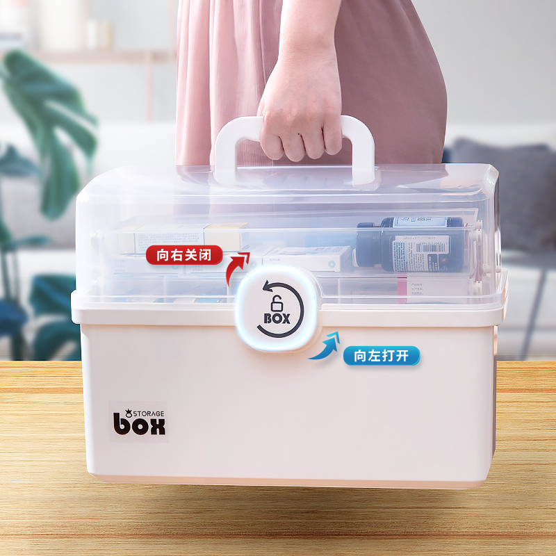 药箱家庭装应急医疗箱急救医药箱