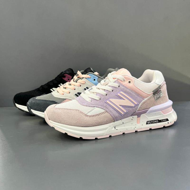 春秋款复古防滑舒适百搭时尚男总统慢跑鞋女休闲按摩垫1974系列