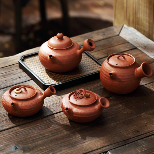 叶乔手拉鸡蛋黄急须壶可泡茶煮茶