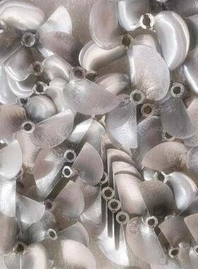 仿真二叶旋桨 玩具航模 船模 车模喷泵铝合金螺旋桨叶 现货包邮