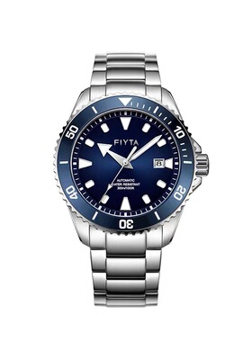 飞亚达夜光机械表潜水运动表防水轻奢小众男表大牌男友礼物33001