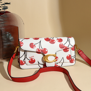 高级感真皮斜挎小方包包女2025新款头层牛皮中年妈妈包百搭单肩包