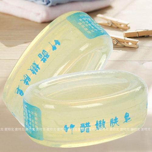 促正品碧岩竹炭竹醋嫩肤皂透明香皂美肤洗脸肌肤清洁手工皂买多送 - 封面