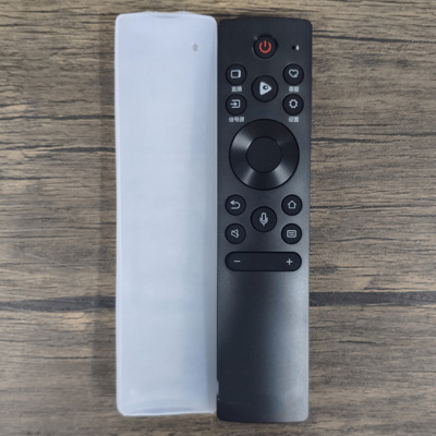 海信防水摔透明硅胶套遥控VIDAA