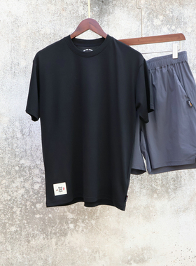 25夏 高透气快干polartec power dry 弹力运动休闲跑步男短袖T恤