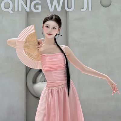 衣霓子舞蹈背心可外穿甜美可爱女