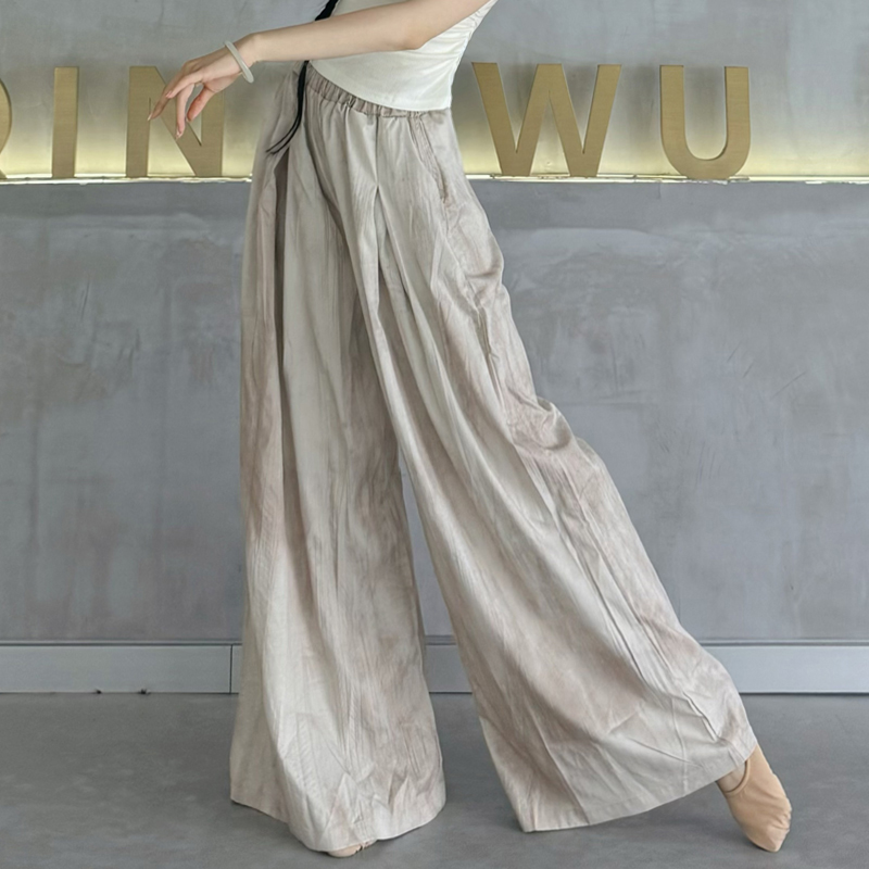 衣霓子现代舞阔腿裤夏季凉爽透气