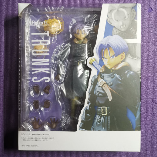 现货七龙珠特兰克斯SHF关节可动
