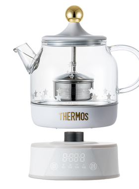 膳魔师THERMOS液体加热器 EHA-1602E办公室煮茶器多功能花茶壶