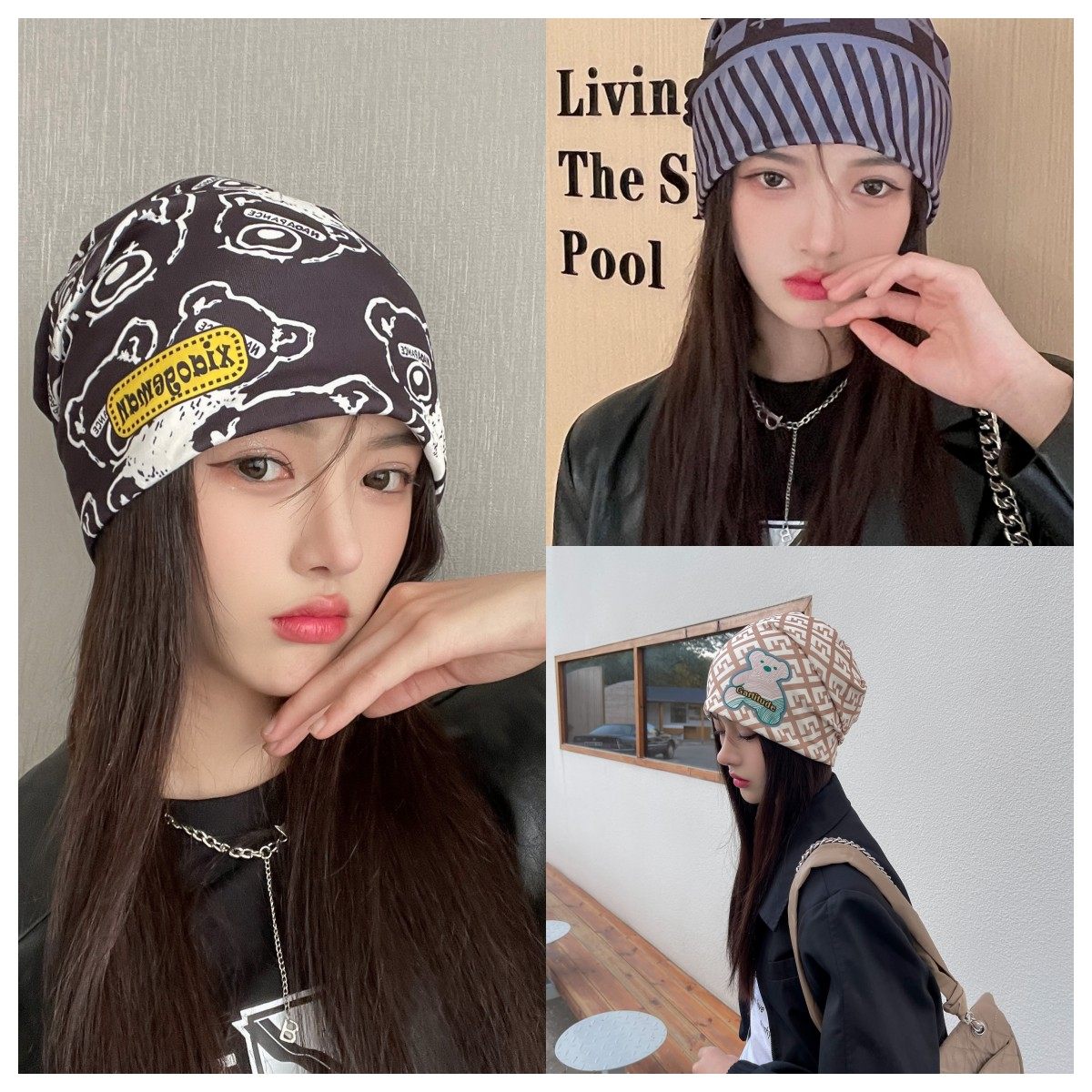 桃梓逛街女冬季无时尚帽子保暖