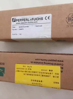 议价P+F倍加福NCB15+U4+NO接近开关传感器184673可维修