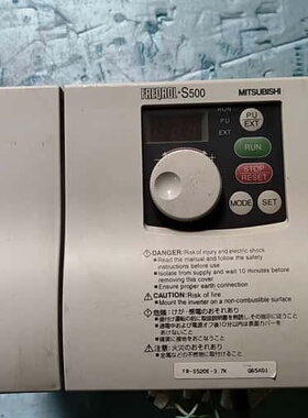 议价变频器FR一S520E一3.7Kw可维修