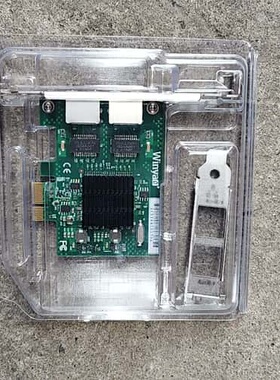 议价Winyao E575T2千兆网卡，PCI-E X1接口，I可维修