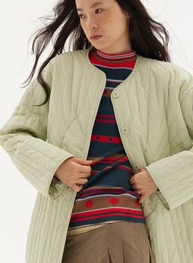 597c原创日系复古冬季棉服女外套新雪丽3M棉衣按扣保暖亲肤挺阔