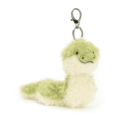 英国Jellycat卷毛小蛇包包挂饰毛绒玩偶公仔可爱挂件玩偶圣诞节