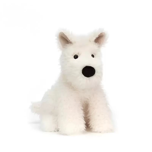 英国Jellycat门罗苏格兰梗犬毛绒玩具西高地小狗狗公仔玩偶礼物