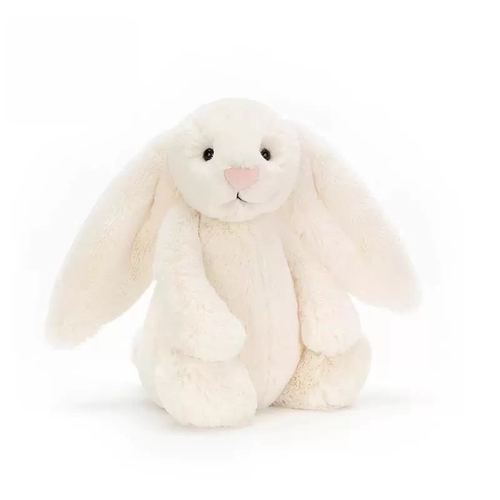 英国Jellycat害羞乳白色邦尼兔毛绒玩具玩偶圣诞节新年生日礼物