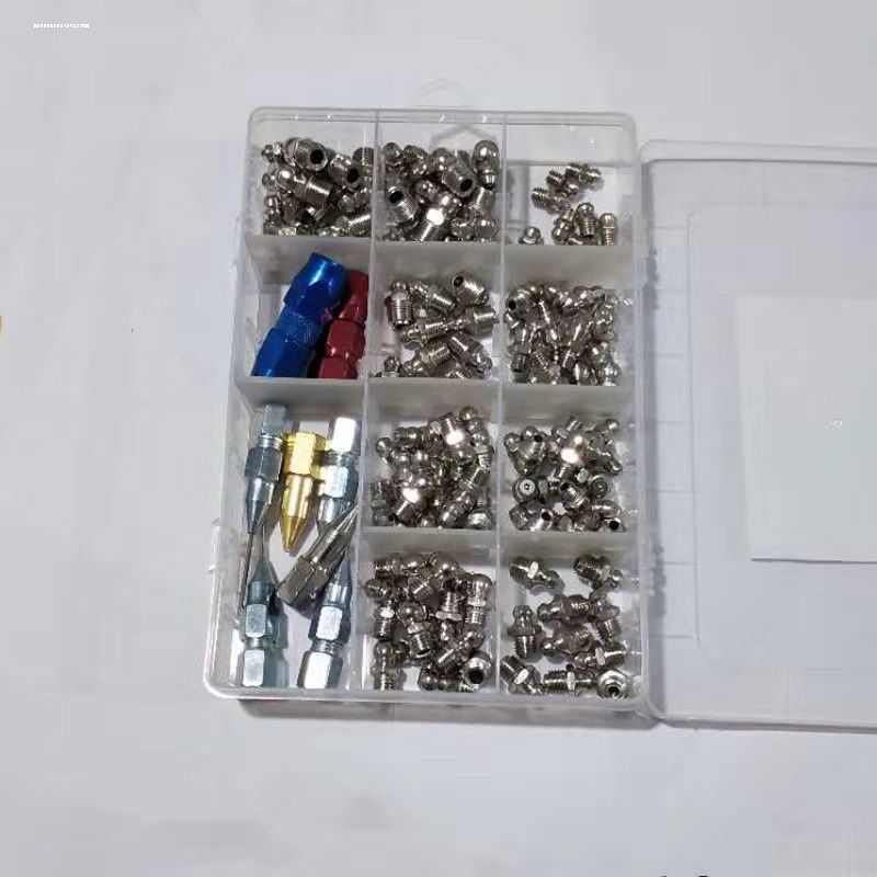 90/45度弯黄油嘴m6m8m10黄油枪嘴枪头挖掘机汽车轴承通用套装包邮