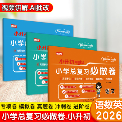考前冲刺100分小学总复习必做卷