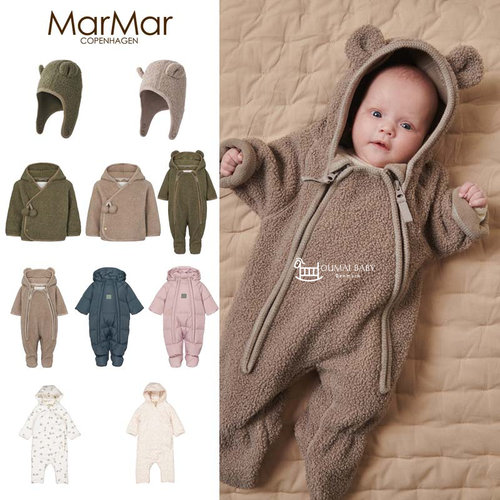 婴儿羽绒棉服连体衣摇粒绒外套