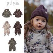 petit 婴儿宝宝男女小童外出保暖连体衣滑雪服棉服5Z piao25秋冬款