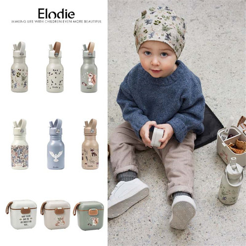 瑞典儿童吸管保温杯便当午餐盒