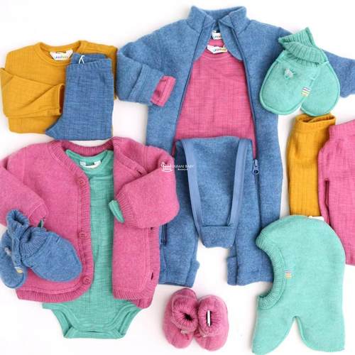 joha儿童秋冬纯色婴儿连身衣纯色简约加厚保暖打底衣外套长裤