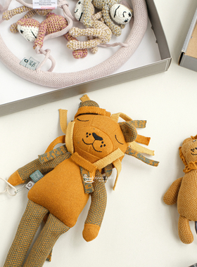 丹麦smallstuff婴儿宝宝男女童新生儿房间挂饰玩偶摇铃玩具 3Z