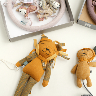 丹麦smallstuff婴儿宝宝男女童新生儿房间挂饰玩偶摇铃玩具 3Z