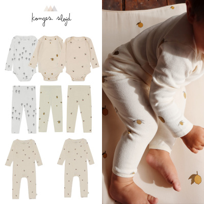 婴儿宝宝经典樱桃柠檬系列打底衣