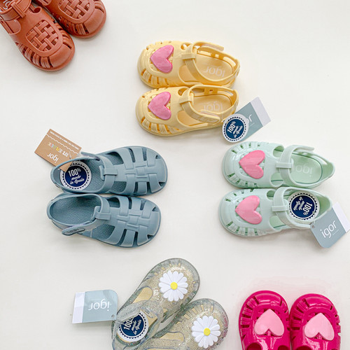 防滑软底防踢婴幼儿宝宝凉鞋