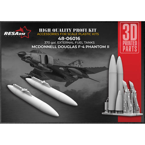 F-4战斗机1/48模型370gal副油箱