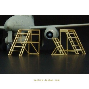 BRL144008二战德国空军地勤维护梯1/144蚀刻片拼装模型