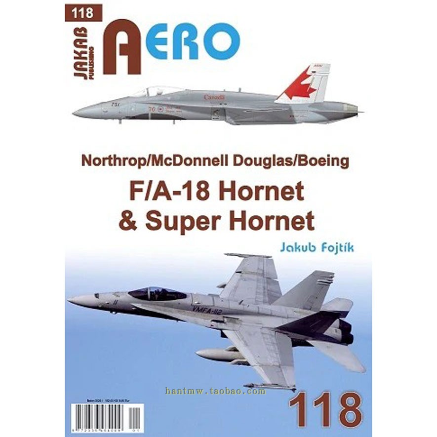 JKB4118 Publ. AERO - F/A-18 Hornet&Super Hornet (CZ text)