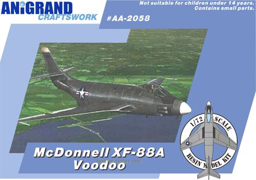 XF-88战斗机原型机1/72树脂模型