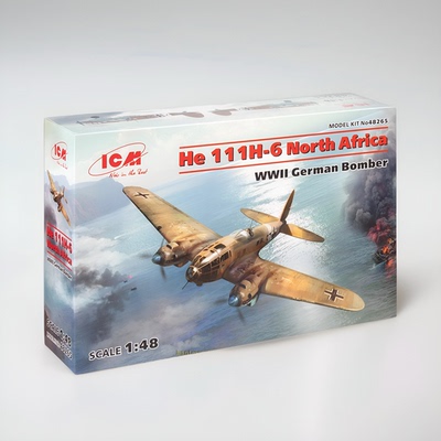He111H6轰炸机1/48塑料拼装模型